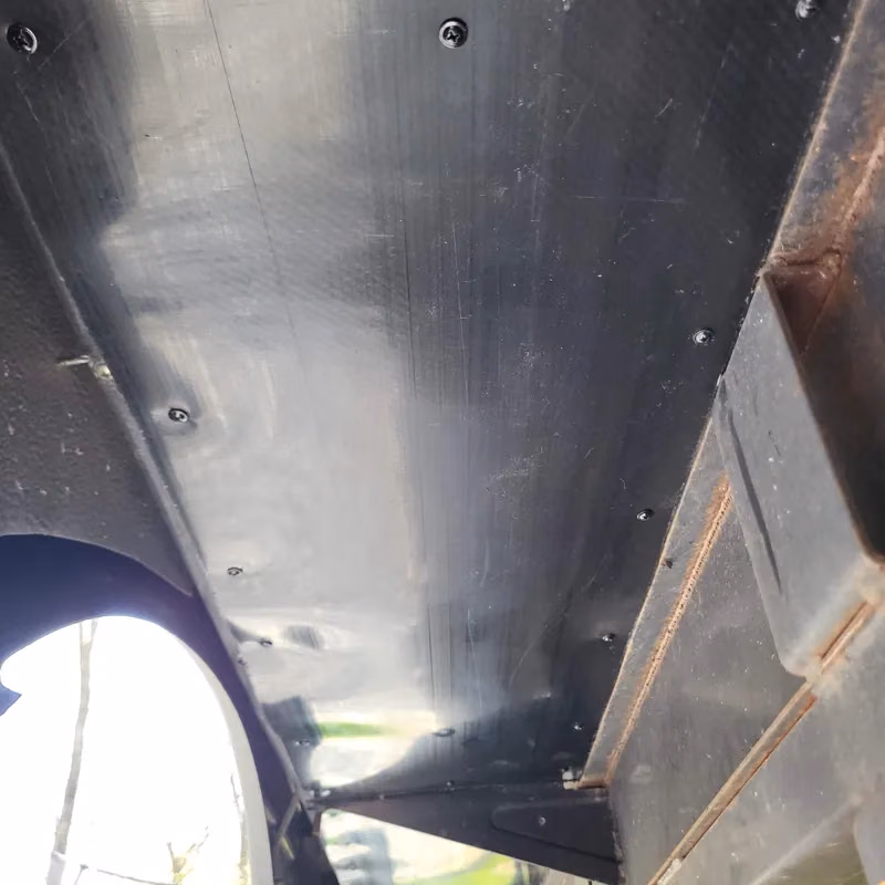 Titan Shield under an RV